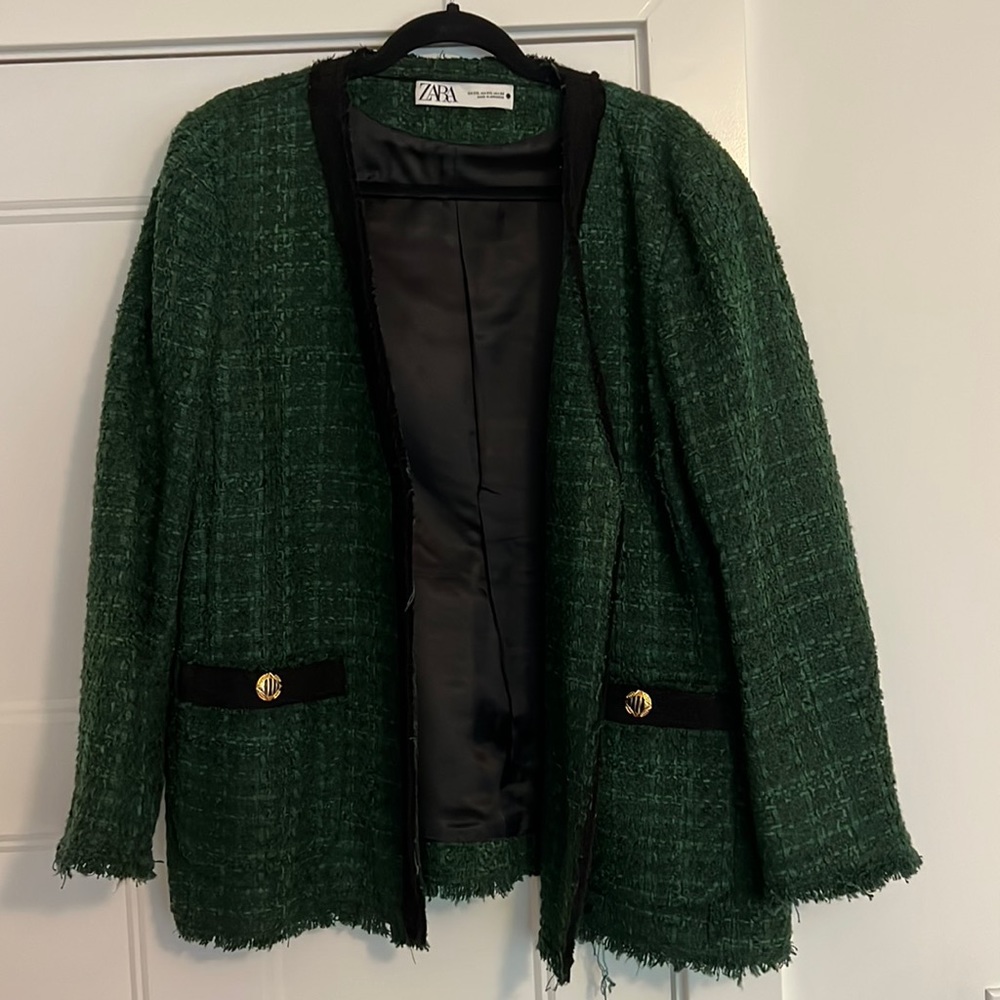 Green blazer